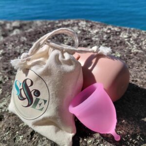 Eco-Friendly Menstrual Cup with CupMate Storage Case – Multiple Colours