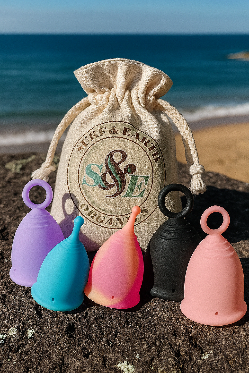 Eco-Friendly Ring Menstrual Cup with Applicator – Multiple Colours - Image 4
